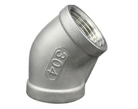 不锈钢45°内牙弯头SLF-45°