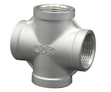 不锈钢内牙四通S4F